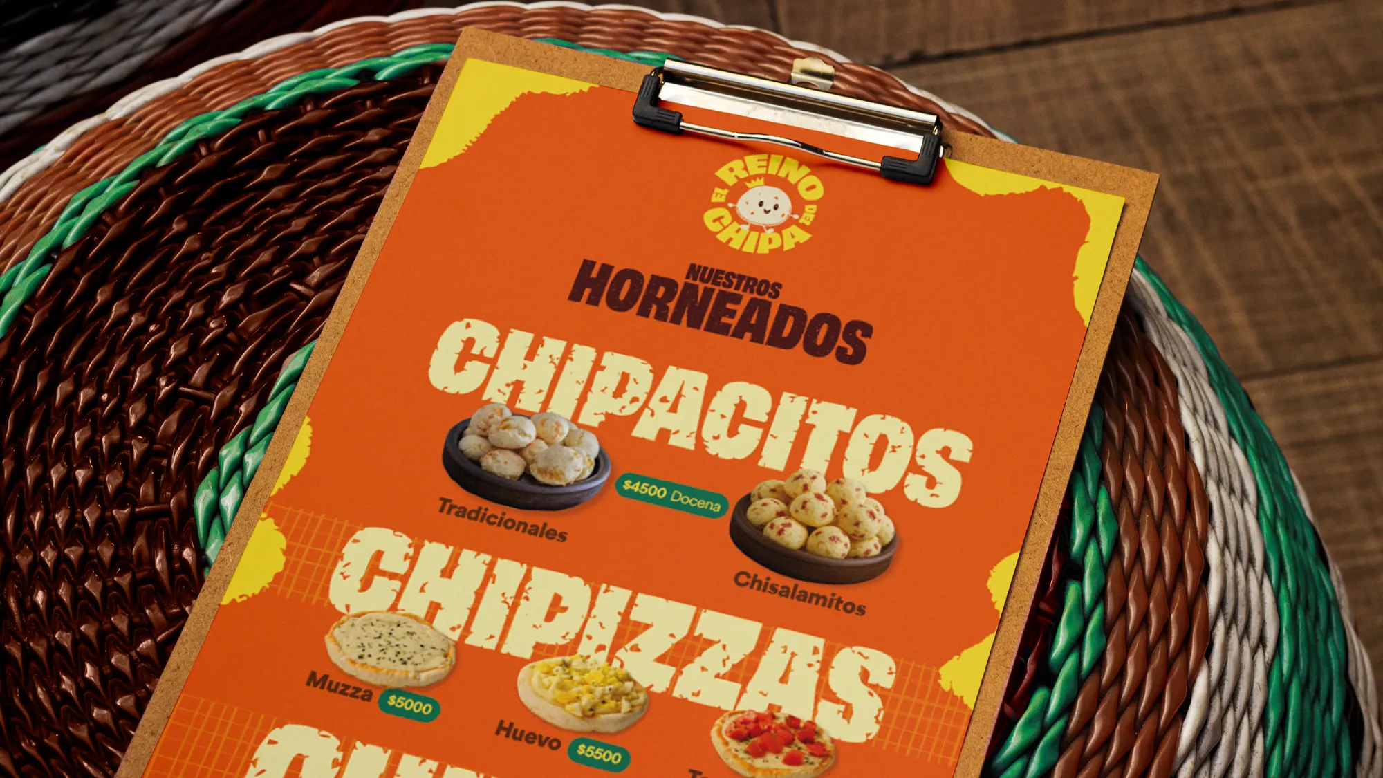 El reino del chipa branding 11