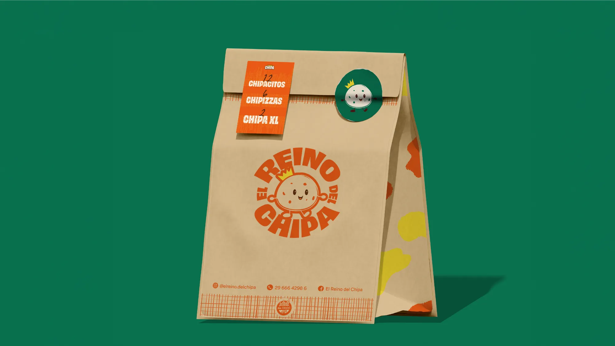 El reino del chipa branding 15